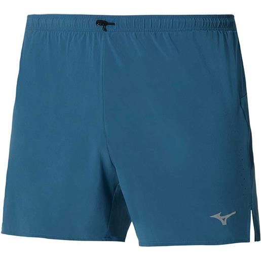 Mizuno aero 4.5´´ shorts blu xl uomo