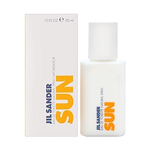 Jil Sander sun eau de toilette, donna, 30 ml