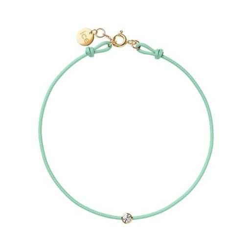 ICE-WATCH ice jewellery diamond bracelet cordone verde acqua (021103)