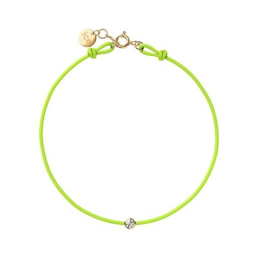 ICE-WATCH ice jewellery diamond bracelet cordone giallo neon (021097)