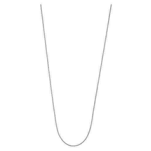 Engelsrufer collana da donna in argento sterling, chiusura a moschettone, regolabile in due lunghezze, senza nichel, lunghezza: 50 cm, 47 cm, argento sterling, nessuna pietra preziosa