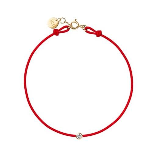 ICE-WATCH ice jewellery diamond bracelet cordone rosso (021099)