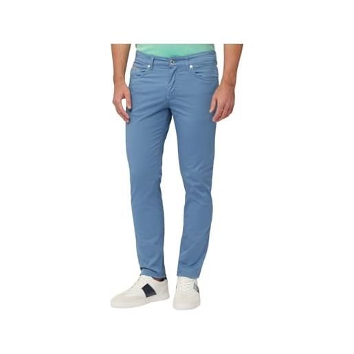 Harmont & Blaine pantaloni con inserti stretch narrow fit wnl047053163 blu chiaro blu