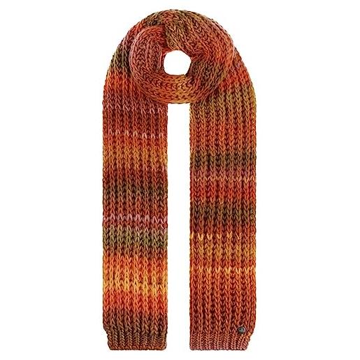 LIERYS jasila sciarpa a maglia donna/uomo - made in germany invernale autunno/inverno - taglia unica terracotta
