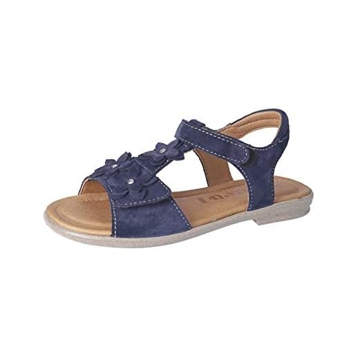 RICOSTA sandali da ragazza anine, sandali per bambini, wms: medio, blu 170. , 33 eu