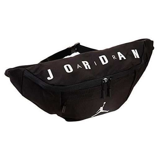 Nike air jordan crossbody waist hip pack (one size, carbon heather)