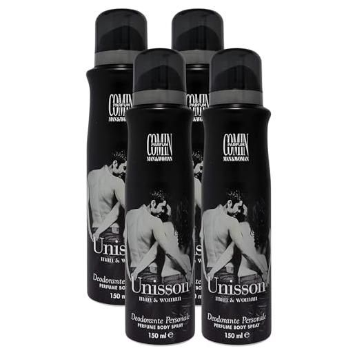 FEI FAN deodorante spray unisex, unisson 150ml (4 spray)