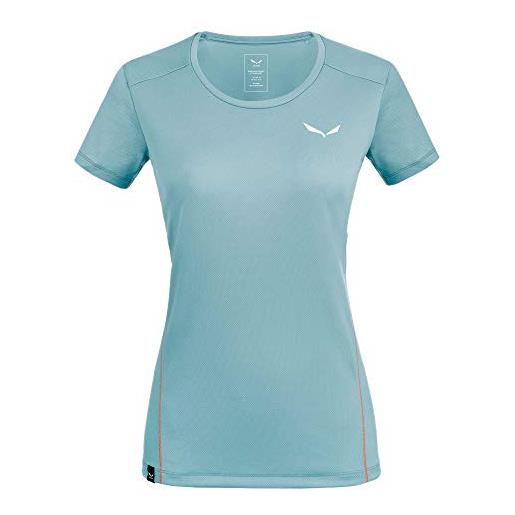 Salewa sporty b t-shirt, donna, blue fog, 44/38