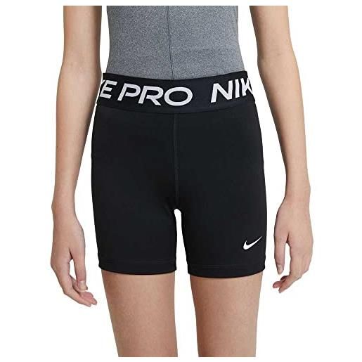 Nike dry fit 3in, pantaloncini unisex adulto, black/white, 60