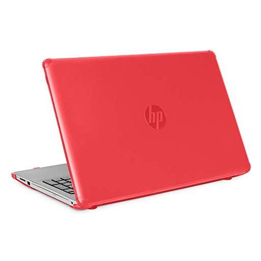 mCover custodia rigida mCover compatibile con notebook serie hp 250 g7 / hp 15-daxxxx / 15-dbxxxx (non per altri laptop) (15,6 pollici, rosso)