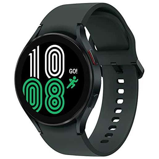 Samsung galaxy watch4 bt 44mm orologio smartwatch, monitoraggio salute, fitness tracker, batteria lunga durata, bluetooth, verde 2021 [versione italiana]