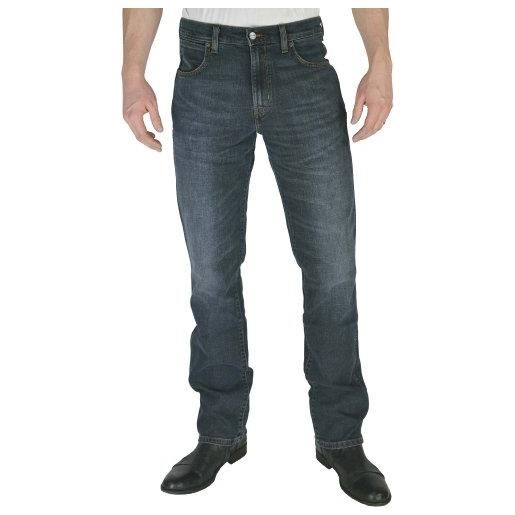 Wrangler arizona stretch jeans, blu (bleu), 42w / 32l uomo
