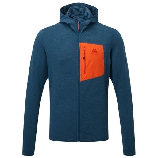 Mountain Equipment lumiko - giacca con cappuccio da uomo, maiolica/cardinale, large