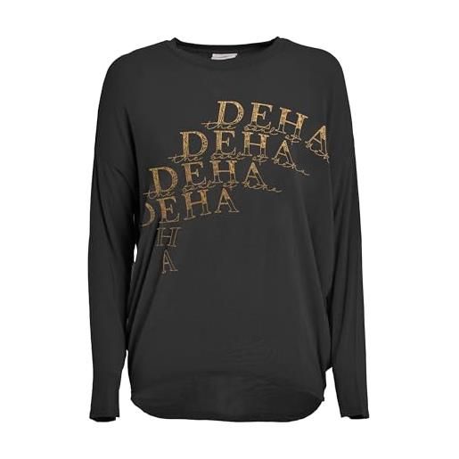 DEHA t-shirt-d73502 maglietta, nero, m uomo