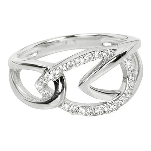 Silver Cat anello silver ring with cubic zirconia sc192 - circuito: 56 mm ssc0171-56 marca, estándar, metallo non prezioso, nessuna pietra preziosa