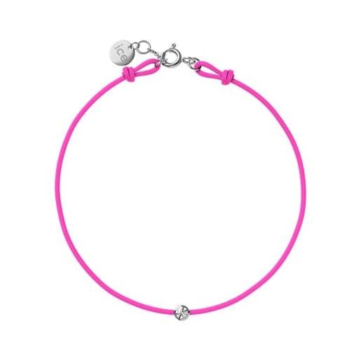ICE-WATCH ice jewellery diamond bracelet cordone rosa neon (021100)