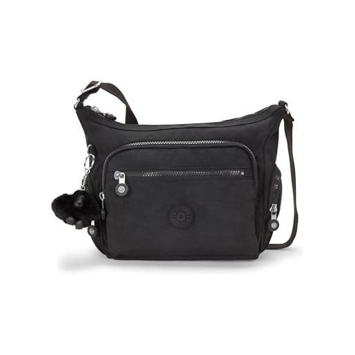 Kipling women's gabbie small crossbody bag, black noir, one size