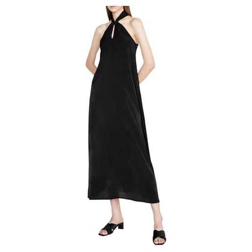 Sisley dress 48pwlv043, black 100, 46 donna