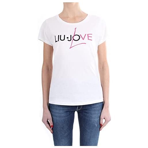 Liu Jo Jeans t-shirt donna liu jo bianco love logo tee manica corta