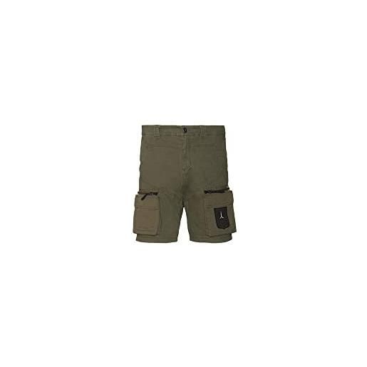 Aeronautica Militare bermuda be141ct da uomo, pantaloncini, shorts, con tasche rimovibili (52 xl it)
