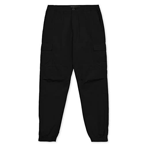 Iuter pantaloni jogger cargo (nero, l)