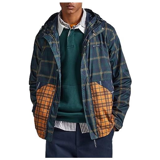 Pepe Jeans benson, giacca a vento uomo, multicolore (multi), l