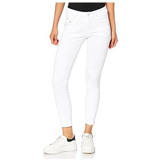 Mavi adriana ankle jeans skinny, bianco (white washed denim 28642), 28w donna