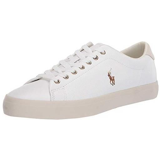 POLO RALPH LAUREN longwood, scarpe da ginnastica uomo, bianco, 47 eu