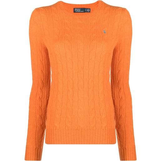 Polo Ralph Lauren maglione julianna - arancione