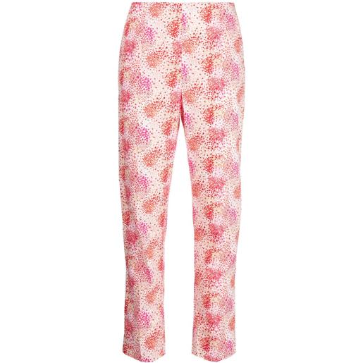 Paule Ka pantaloni con stampa grafica - rosa