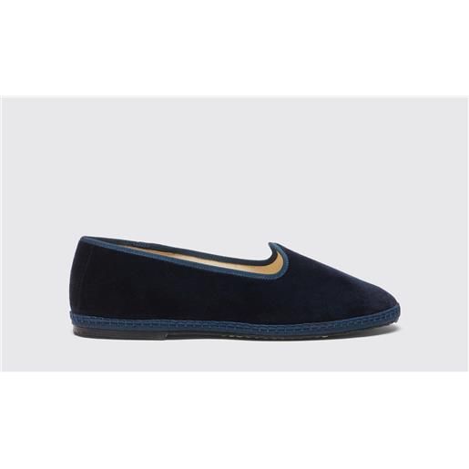 Scarosso william iv midnight blue - velvet