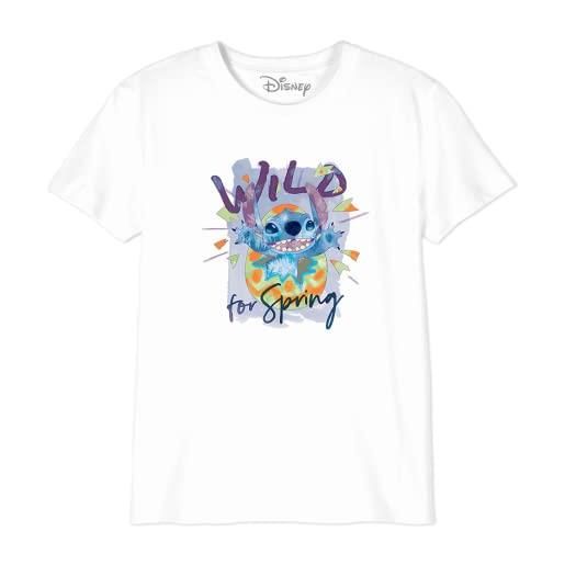 Disney bodlilots013 t-shirt, bianco, 14 anni bambini e ragazzi