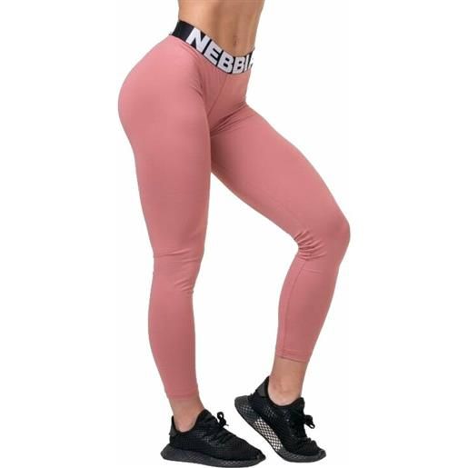 Nebbia squat hero scrunch butt old rose xs pantaloni fitness