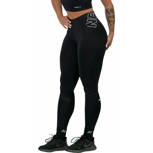 Nebbia fit activewear high-waist leggings black xs pantaloni fitness