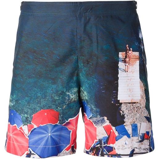 Orlebar Brown 'bulldog' swim shorts - blu