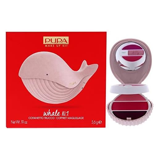 Pupa milano whale 1 set trucco labbra - 003 rosa per donne 5,4 g trucco