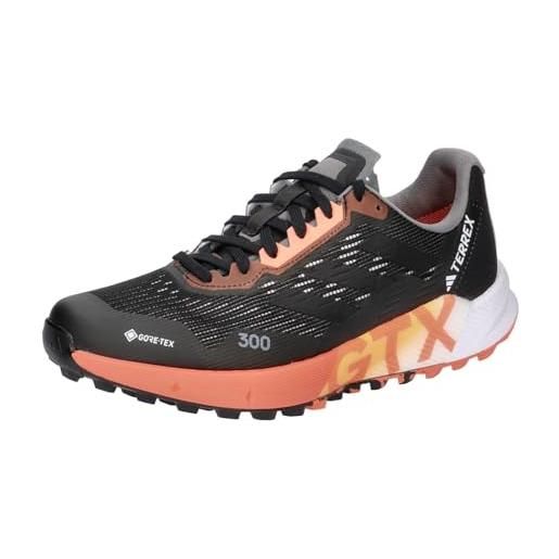 Adidas terrex agravic flow 2 gtx w, sneaker donna, core black/core black/coral fusion, 41 1/3 eu