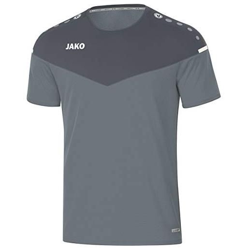 JAKO 6120 champ 2.0 - t-shirt per bambini, grigio, 116