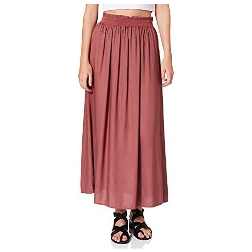 Only onlvenedig life long skirt wvn noos gonna, marrone rosa, x-small donna