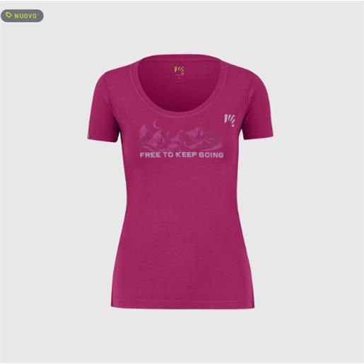 KARPOS trekking abbigliamento donna magliette karpos crocus evo w t-shirt donna cherries jubilee
