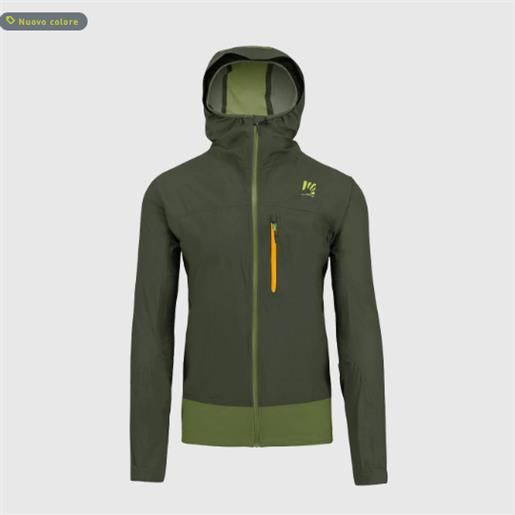 KARPOS trekking abbigliamento uomo impermiabili karpos giacca antiacqua lot rain jkt rifle green/cedar green
