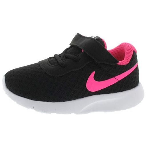 Nike tanjun (tdv) scarpa da ginnastica, nero (black/hyper pink/white 061), 23.5 eu