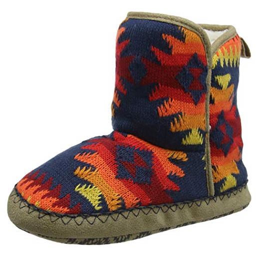 Cool shoe dakota - pantofole a collo basso donna, multicolore (blanket blank), 39/40 eu