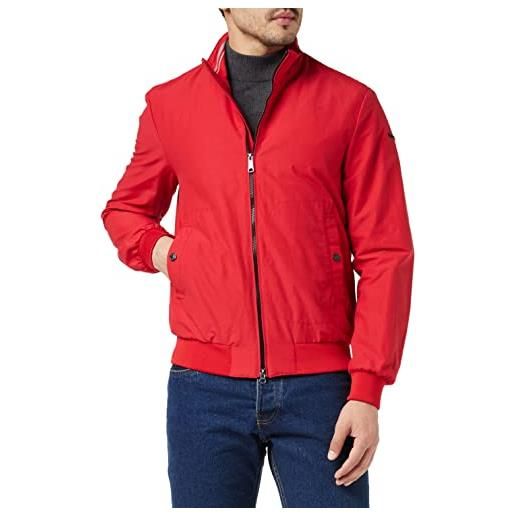 Geox m vincit bomber jkt uomo giacca rosso (flame red), 52