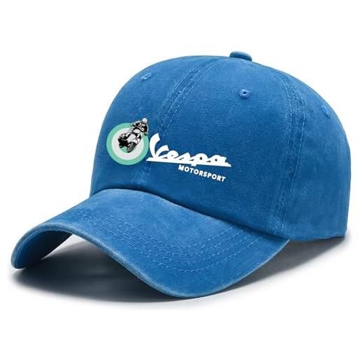 JNLACYF cappellini da baseball unisex per servizio vespa cappellino da sole con stampa classico cappello da papà regolabile cappelli sportivi cappellini da baseball vintage semplici-d5||one size