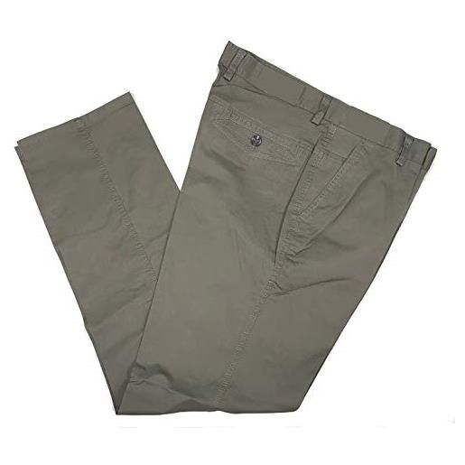 Mastino pantalone uomo estivo tasca america classico elasticizzato vita alta gamba larga colorato (it, numero, 64, regular, regular, grigio)