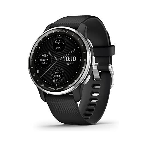 Garmin d2™ air x10, touchscreen aviator smartwatch con gps, aviation meteo, chiamata e testo, salute e benessere caratteristiche e altro, nero