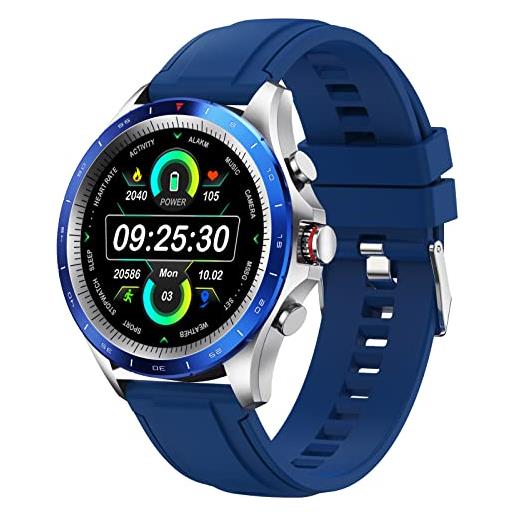 LIGE smartwatch uomo, 1.32'' hd touch schermo orologio fitness activity tracker con monitor frequenza cardiaca spo2, ip67 impermeabil pedometer orologio sportivo intelligente per ios android