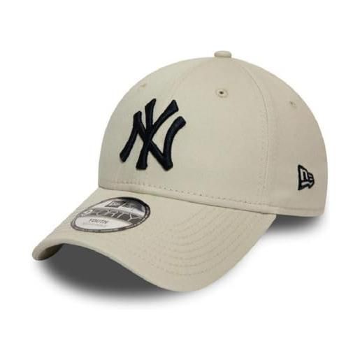 New Era new york yankees mlb league essential beige 9forty berretto regolabile per bambini