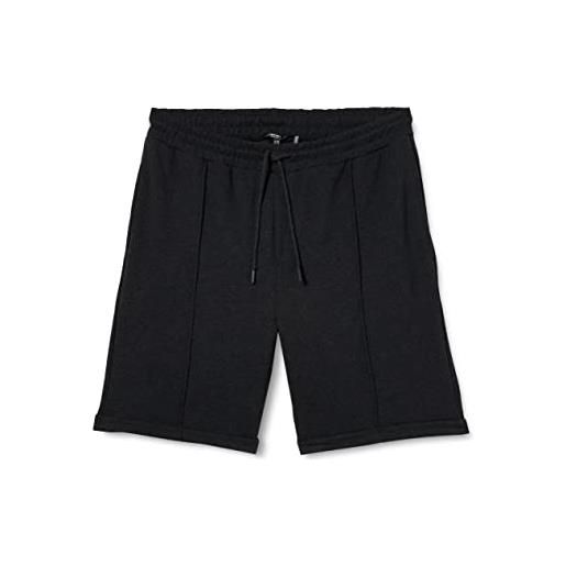 Koton drawstring shorts seam detailed folded leg slim fit pantaloncini, anthracite (045), l uomo